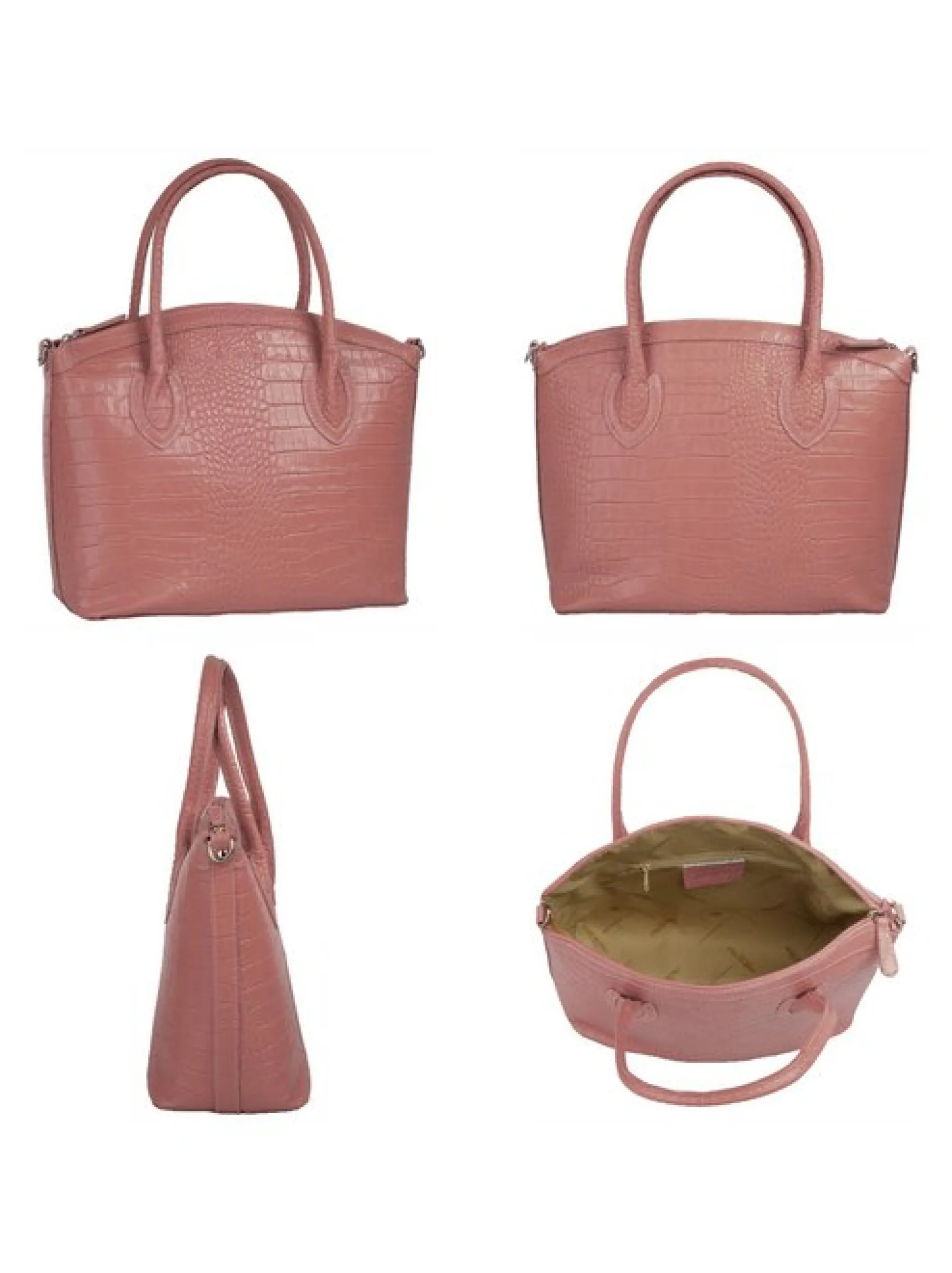 Cluty Damen Handtasche in altrosa