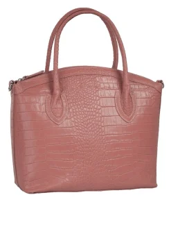 Cluty Damen Handtasche in altrosa