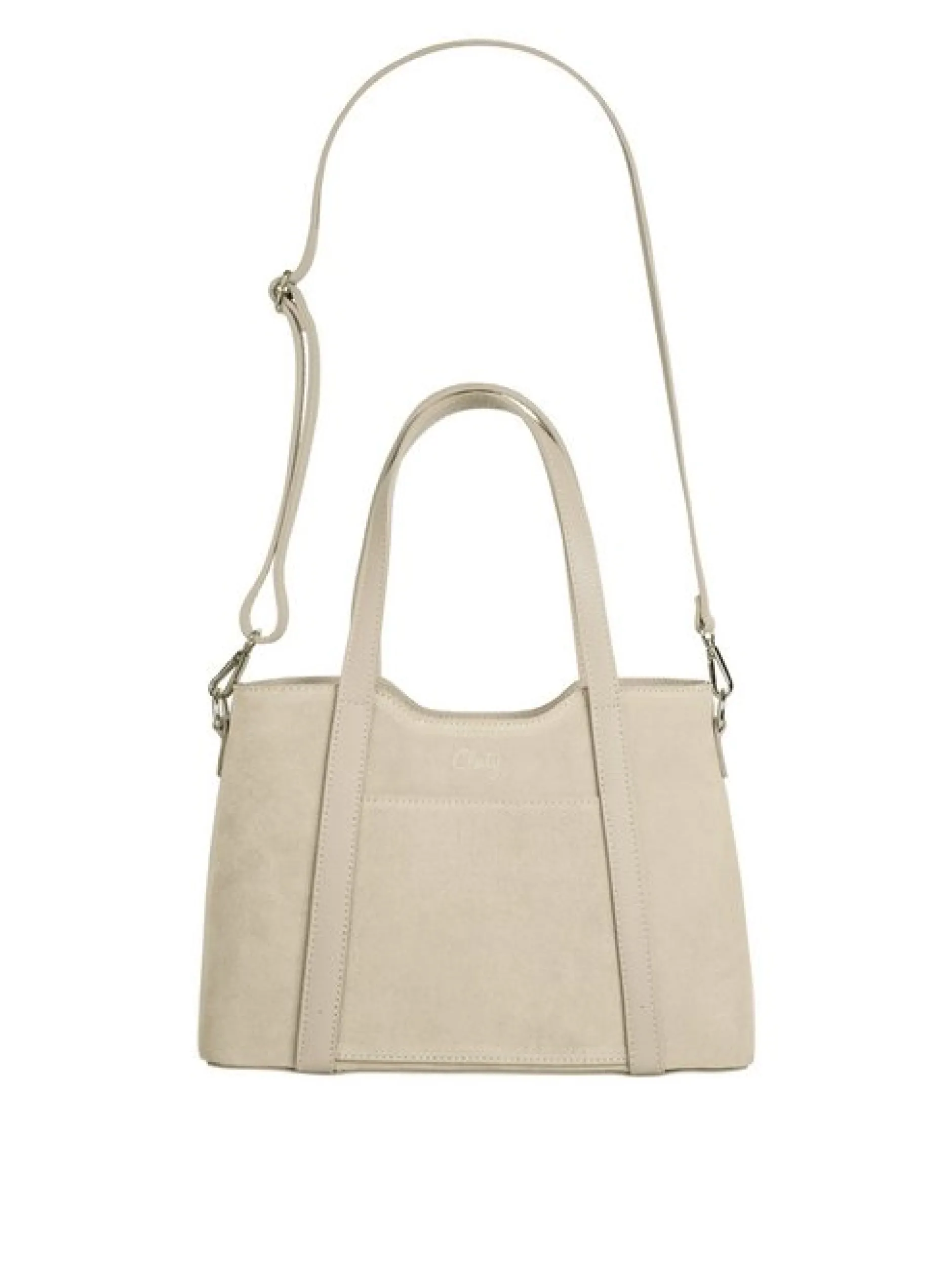 Cluty Damen Handtasche in beige