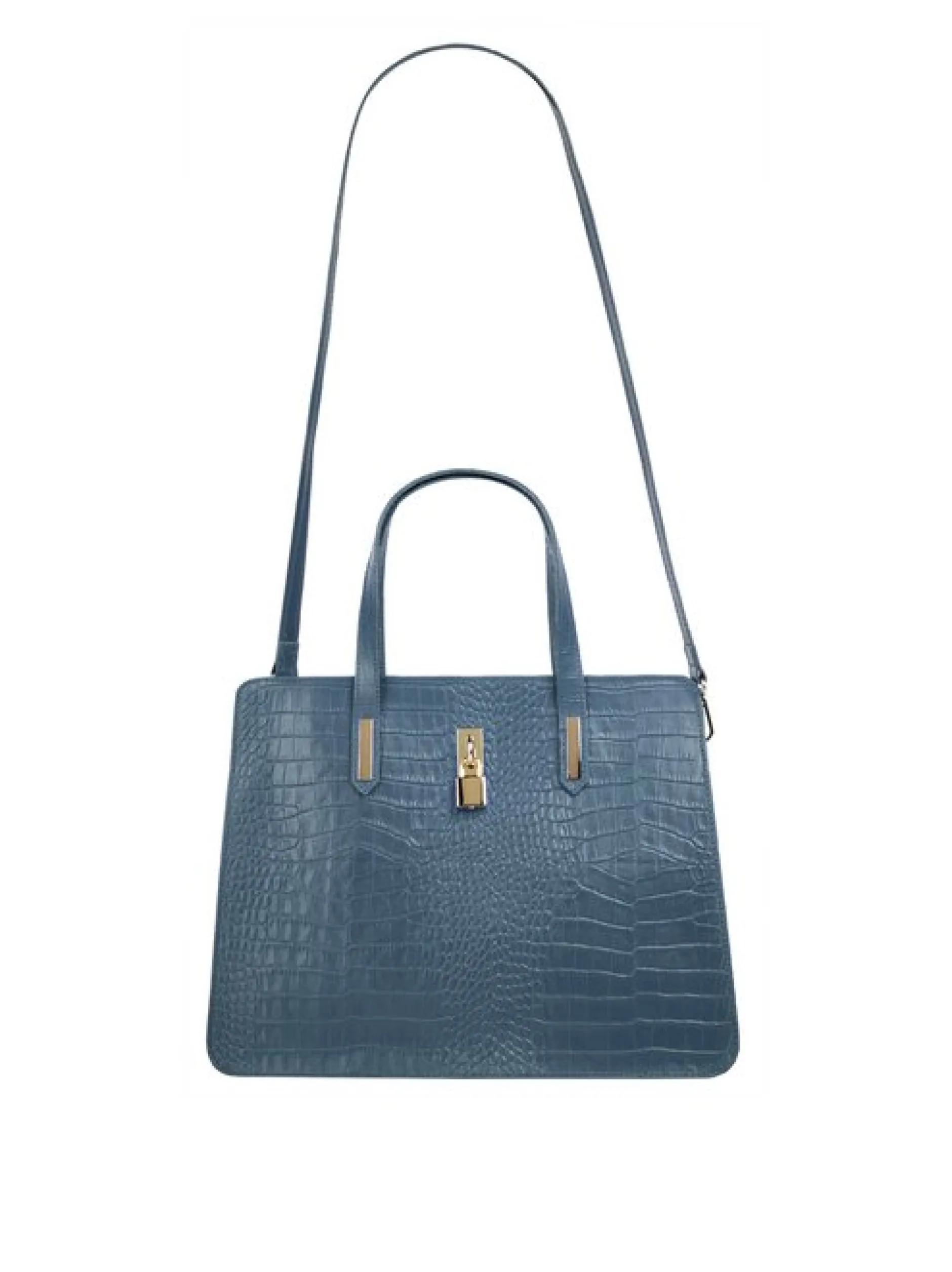 Cluty Damen Handtasche in blau