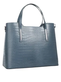 Cluty Damen Handtasche in blau