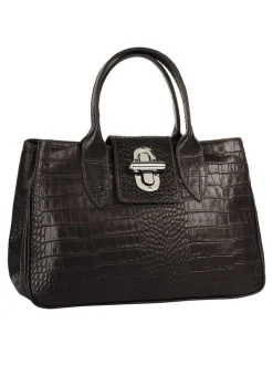 Cluty Damen Handtasche in braun