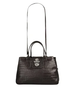 Cluty Damen Handtasche in braun