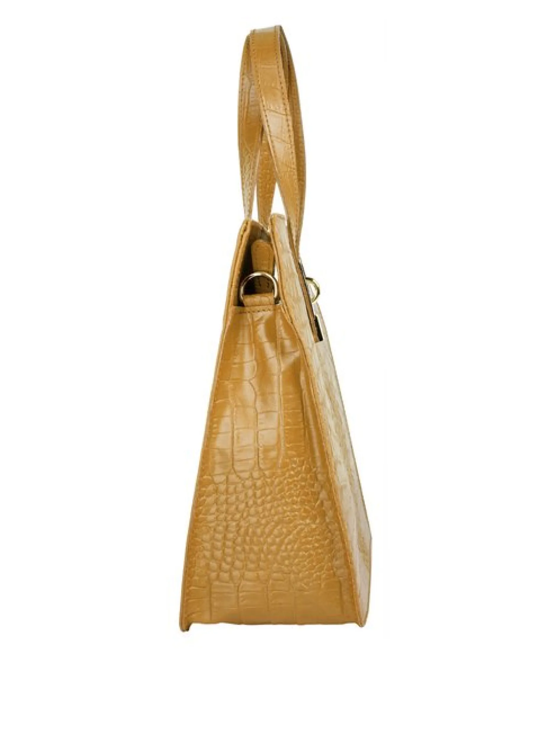 Cluty Damen Handtasche in gelb