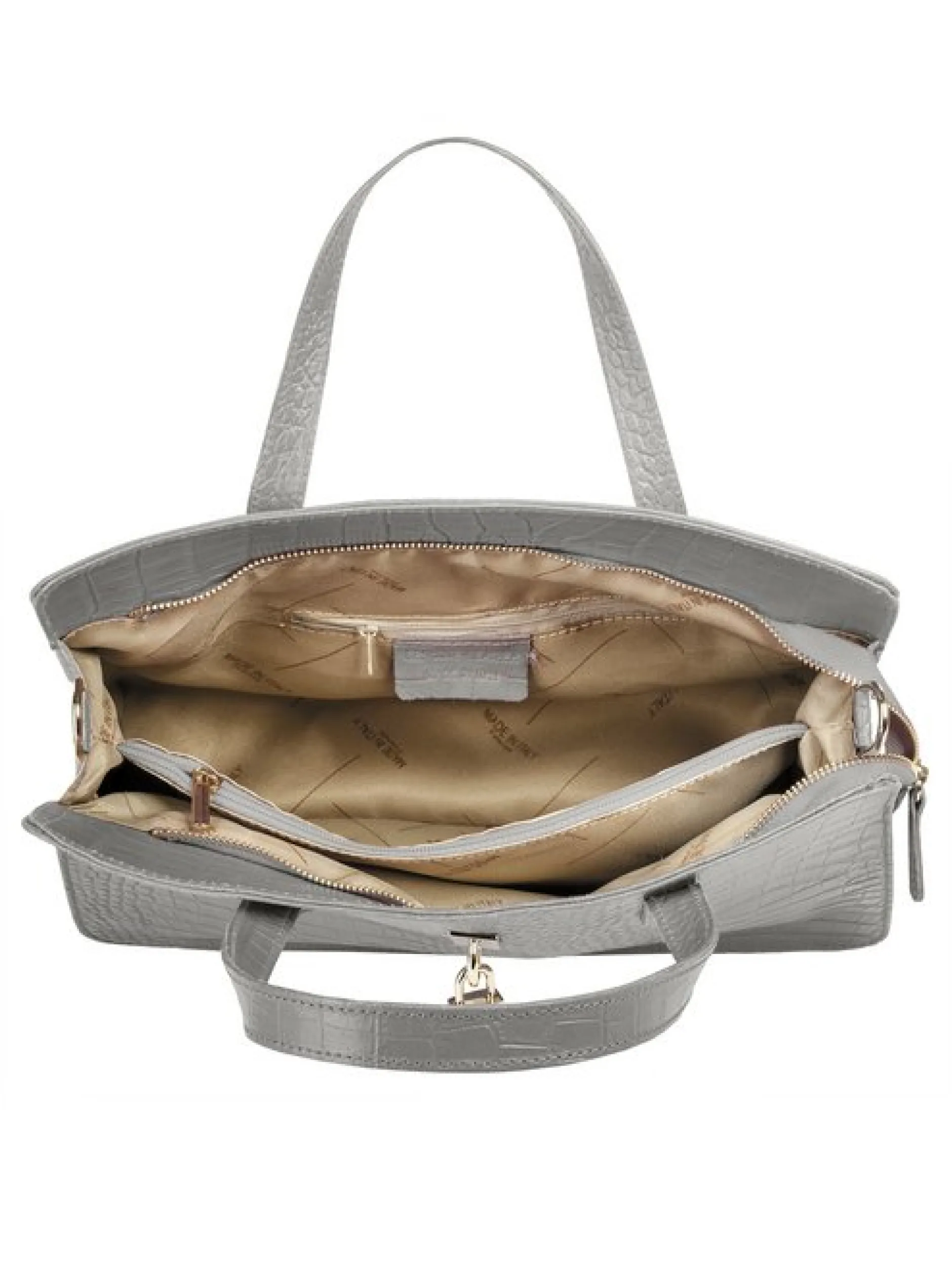 Cluty Damen Handtasche in grau