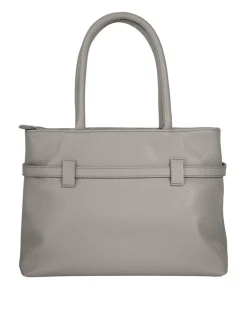 Cluty Damen Handtasche in grau