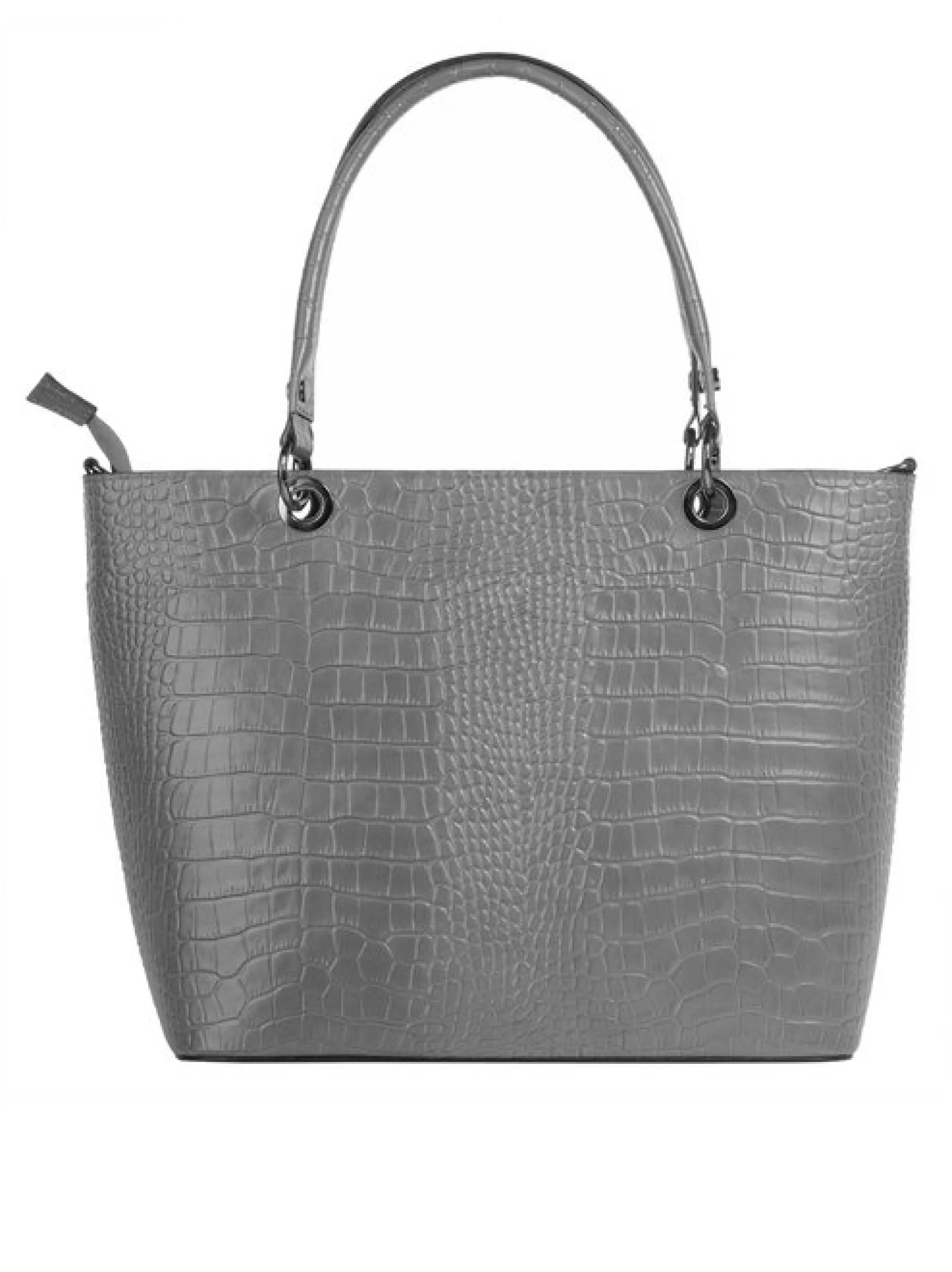 Cluty Damen Handtasche in grau