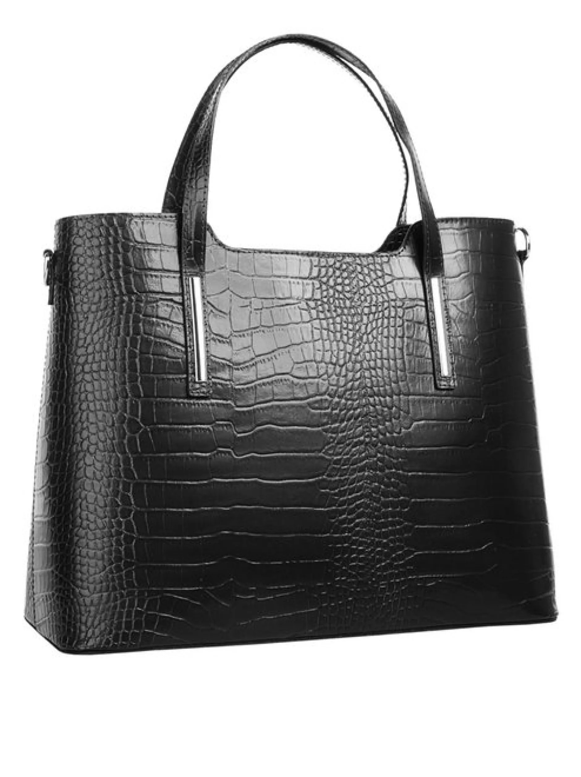 Cluty Damen Handtasche in schwarz