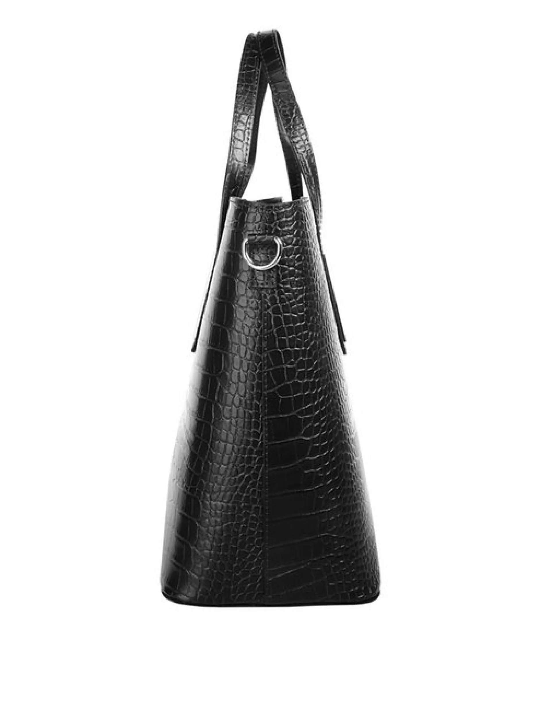 Cluty Damen Handtasche in schwarz