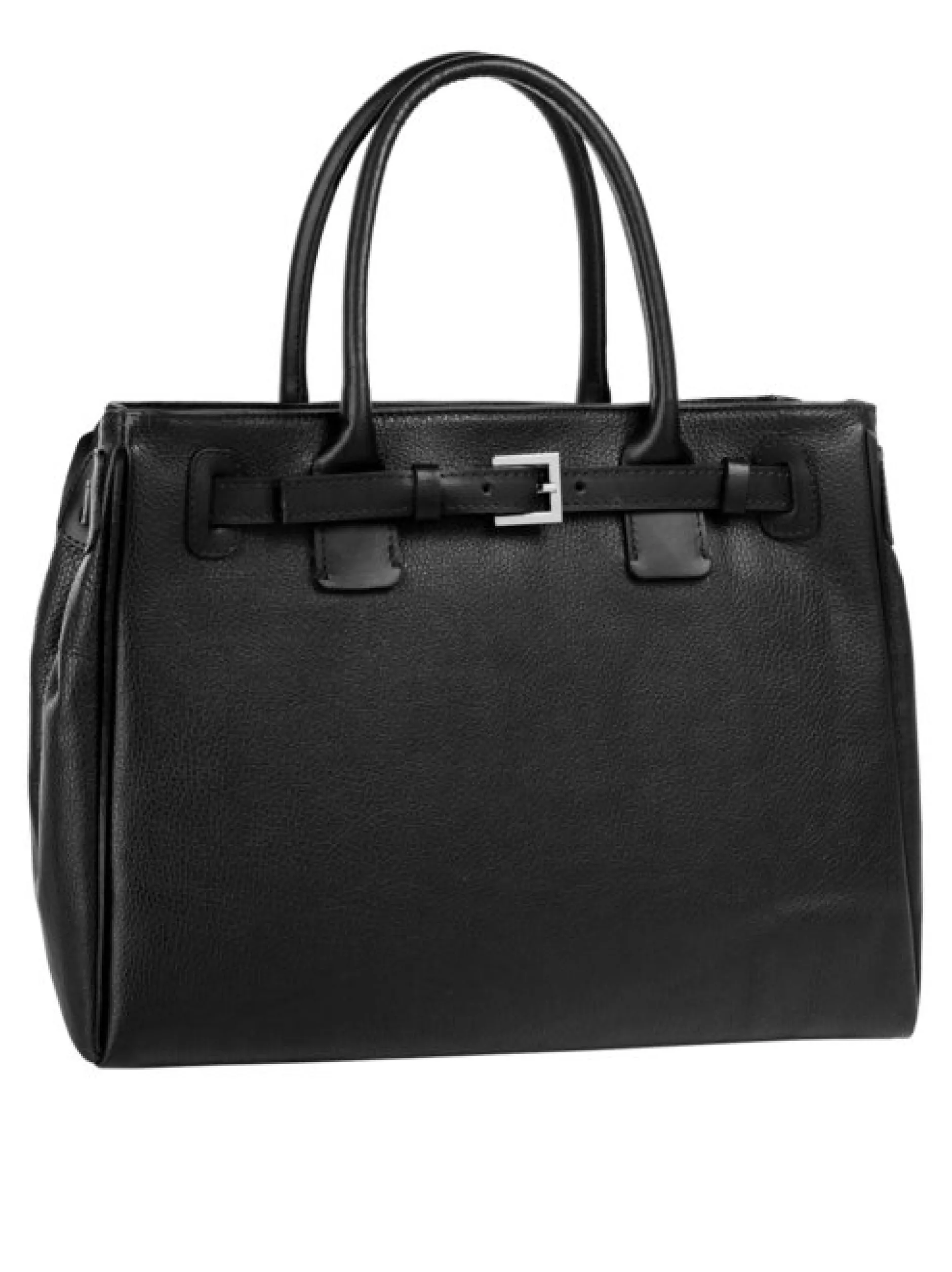 Cluty Damen Handtasche in schwarz