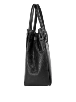 Cluty Damen Handtasche in schwarz