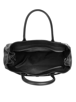 Cluty Damen Handtasche in schwarz