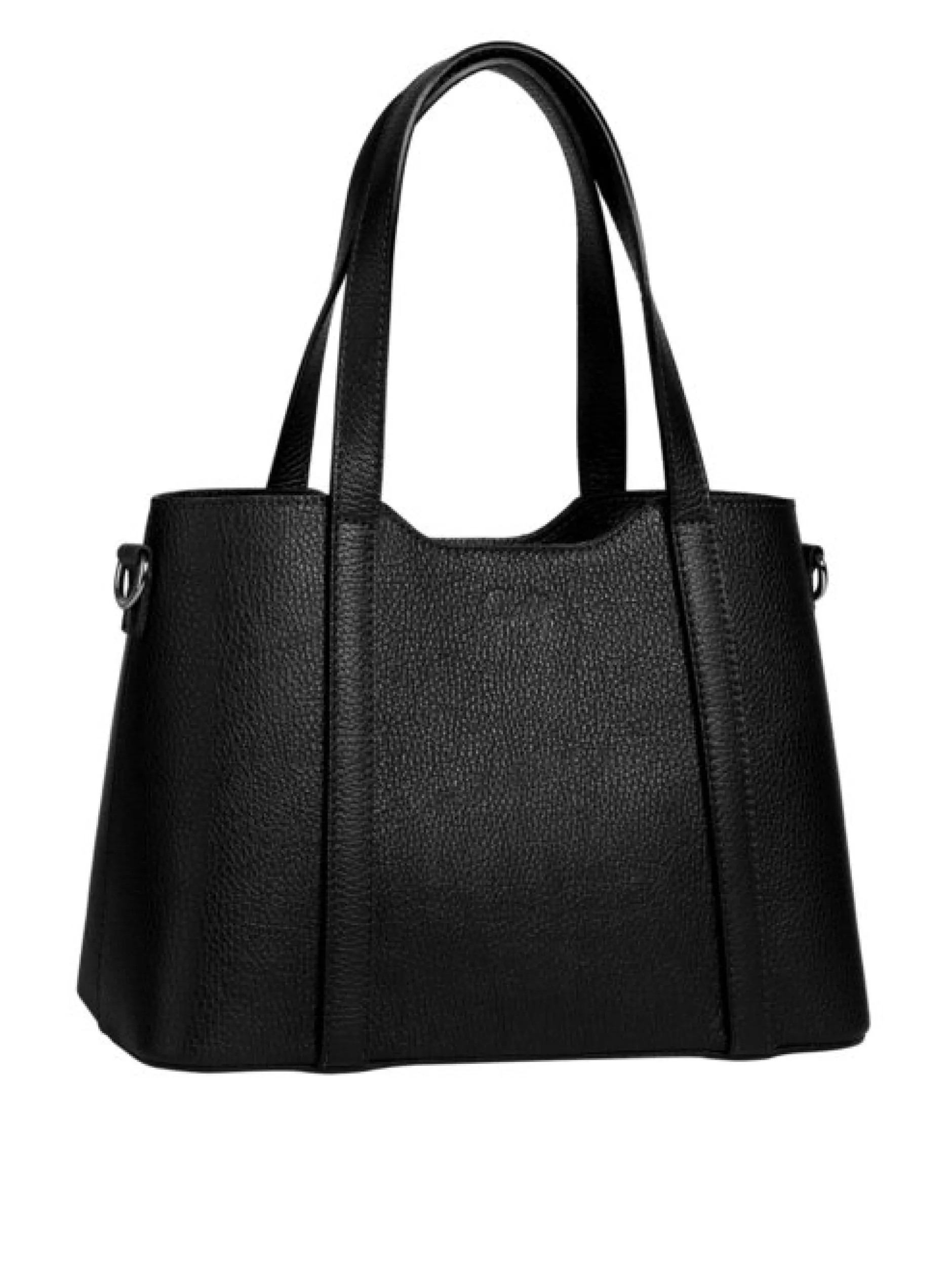 Cluty Damen Handtasche in schwarz