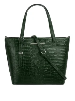 Cluty Damen Handtasche in tanne