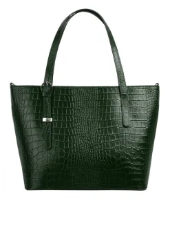 Cluty Damen Handtasche in tanne