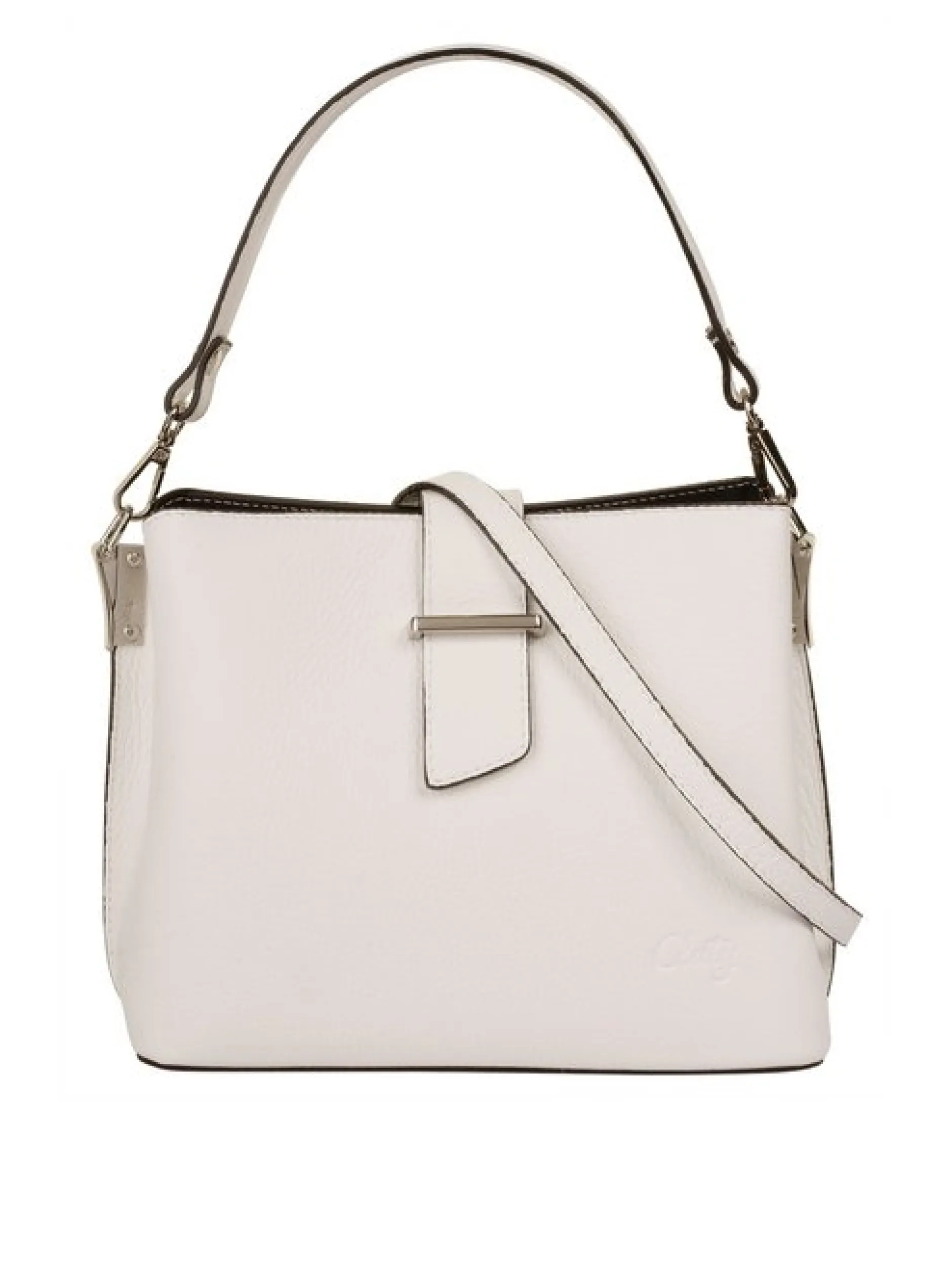Cluty Damen Handtasche in weiß
