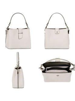 Cluty Damen Handtasche in weiß