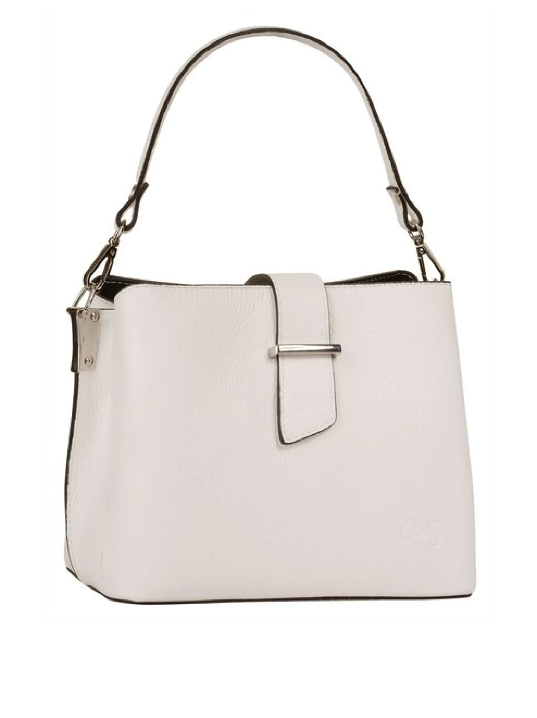 Cluty Damen Handtasche in weiß