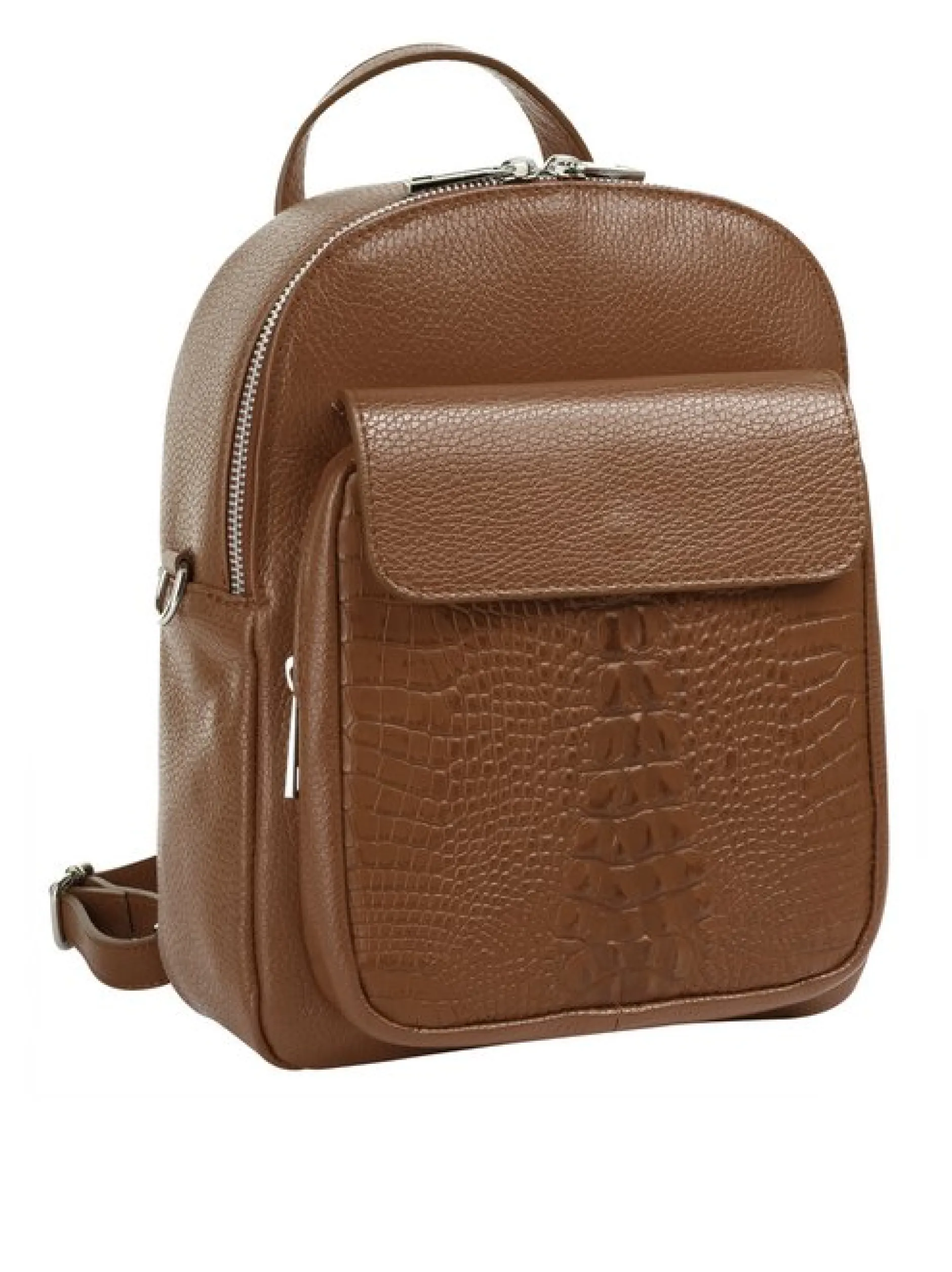 Cluty Damen Rucksack in cognac
