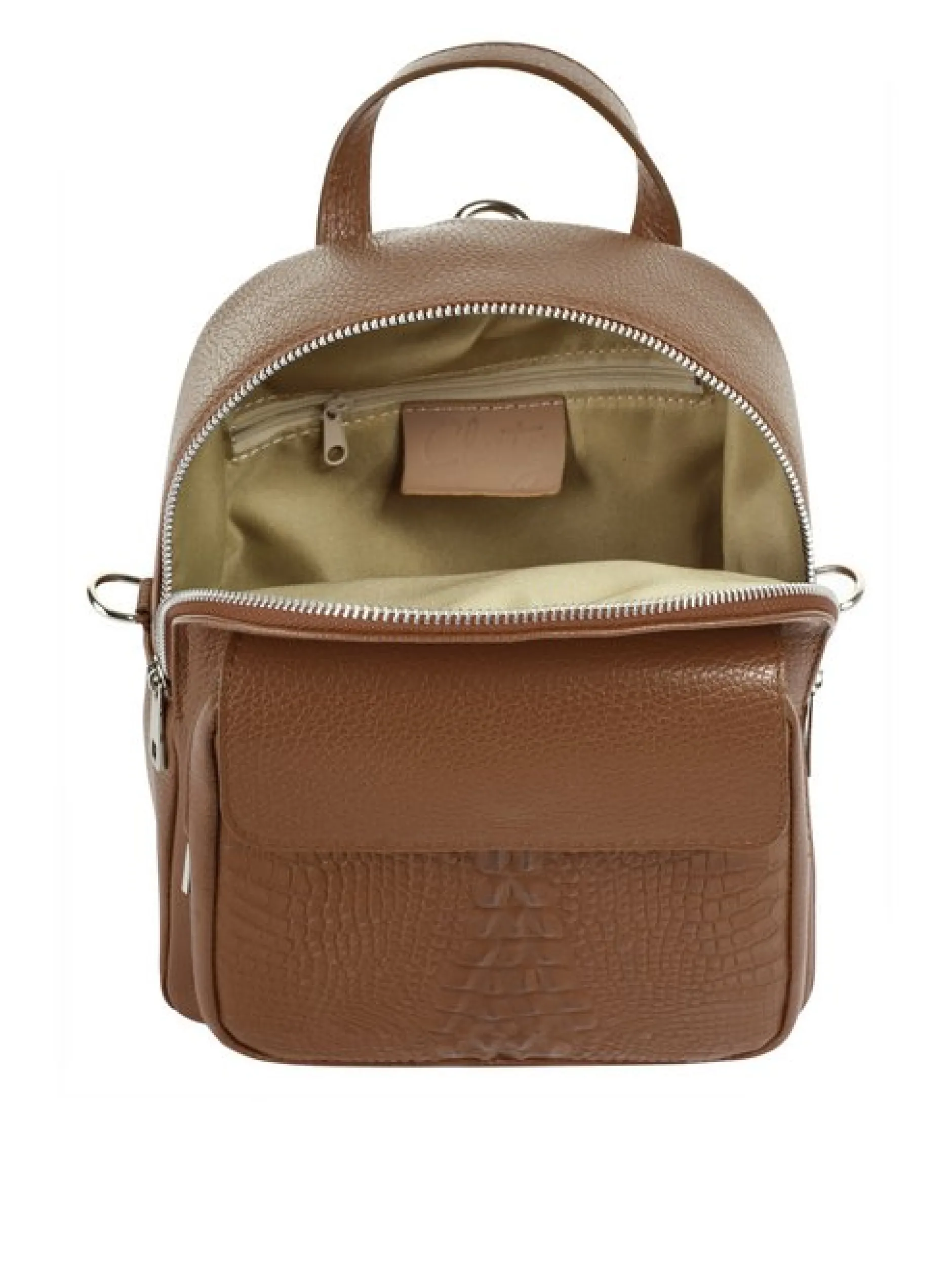 Cluty Damen Rucksack in cognac
