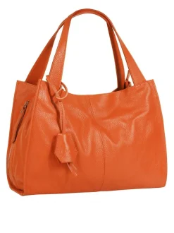 Cluty Damen Shopper in orange