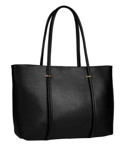 Cluty Damen Shopper in schwarz