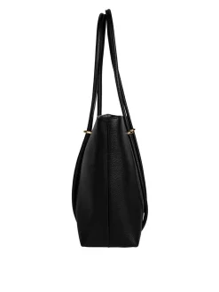 Cluty Damen Shopper in schwarz