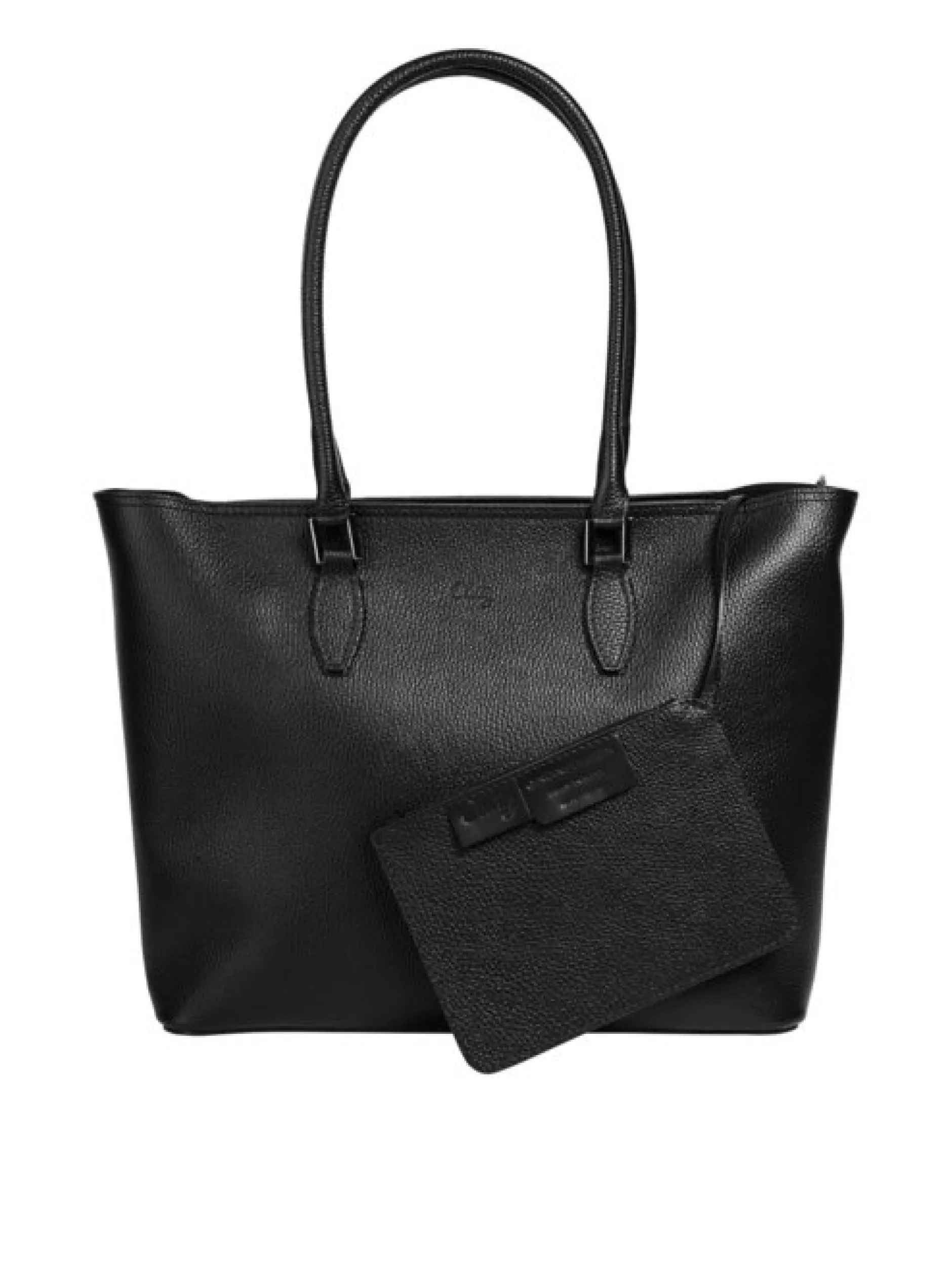 Cluty Damen Shopper in schwarz