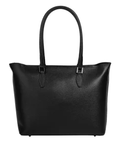 Cluty Damen Shopper in schwarz