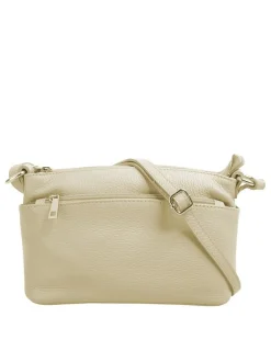 Cluty Damen Umhängetasche in beige