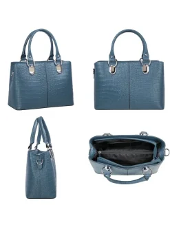Cluty Damen Umhängetasche in blau