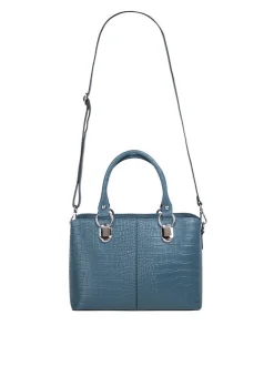 Cluty Damen Umhängetasche in blau