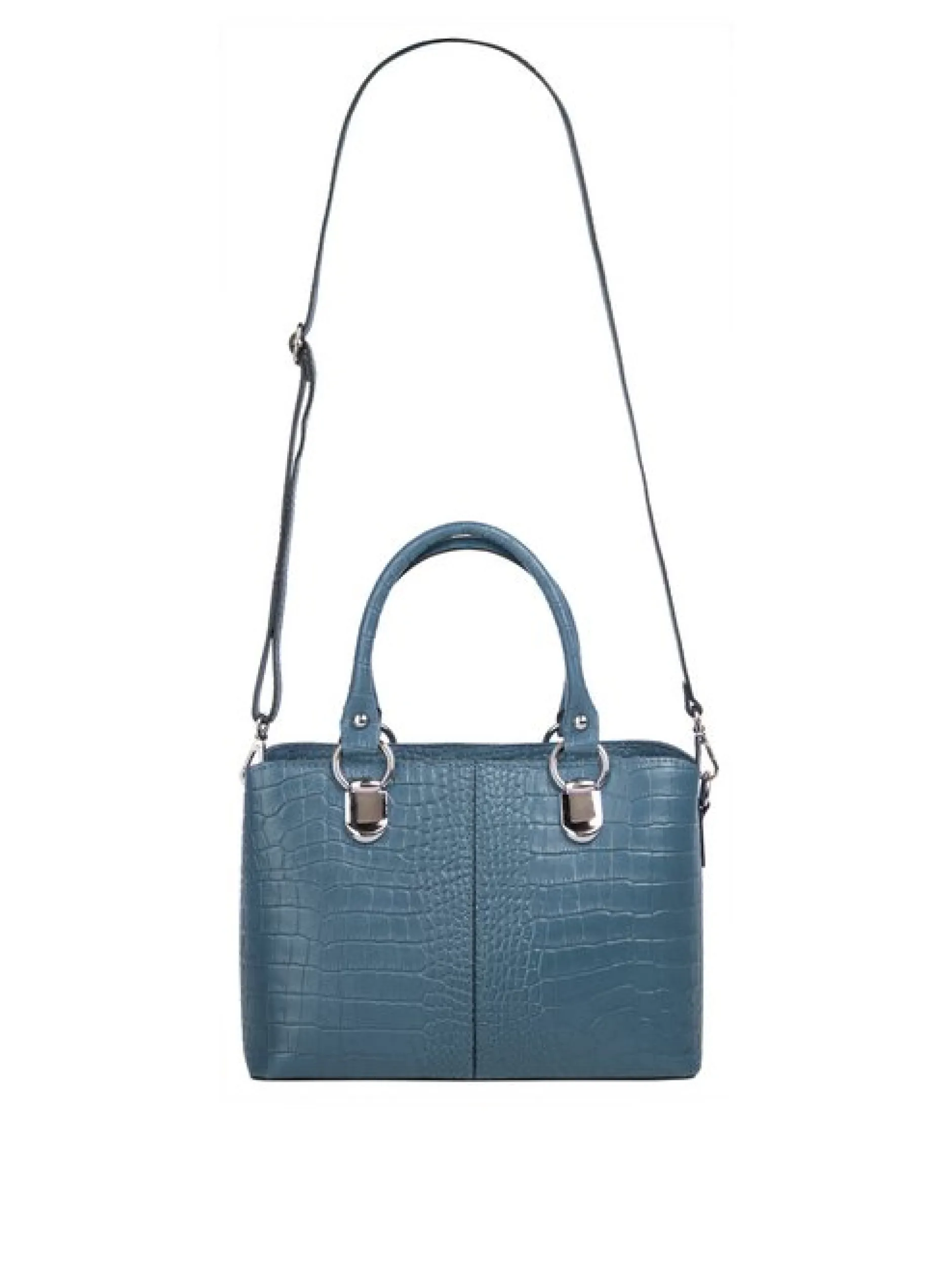 Cluty Damen Umhängetasche in blau