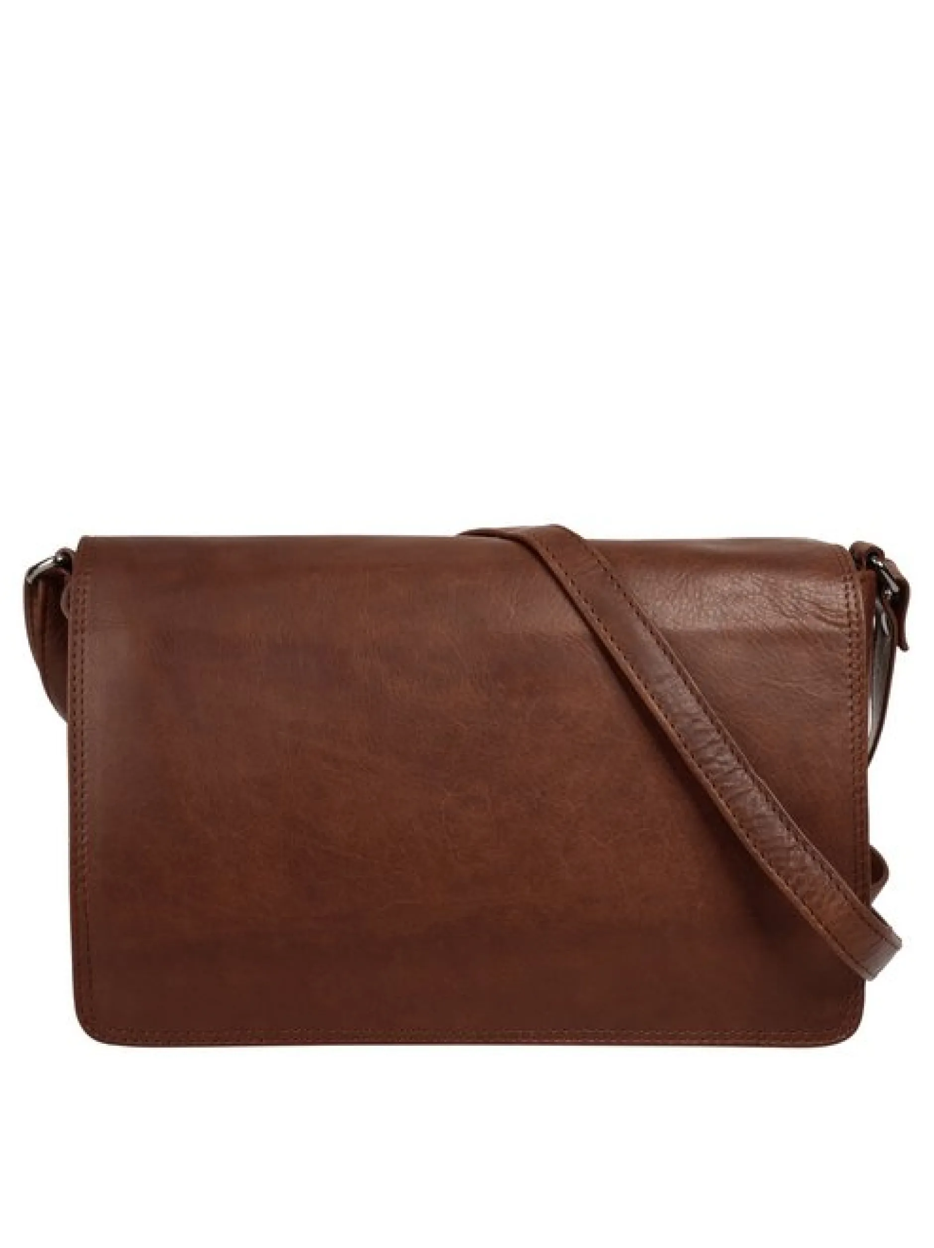 Cluty Damen Umhängetasche in cognac