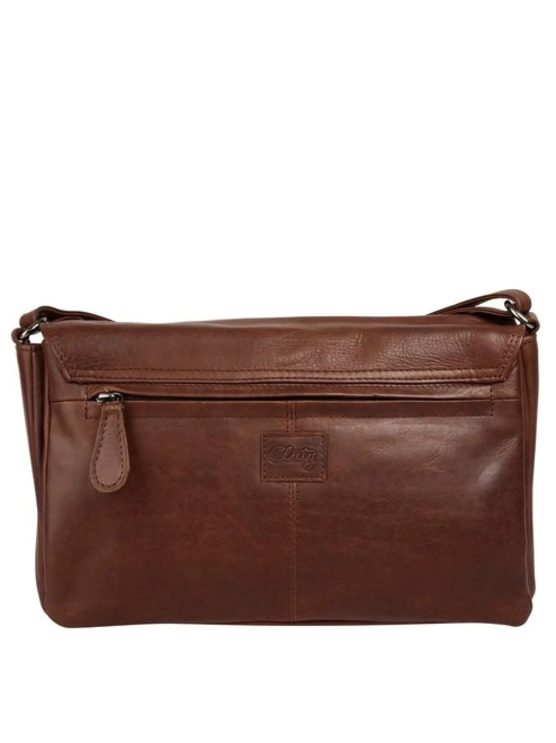 Cluty Damen Umhängetasche in cognac