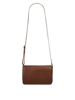 Cluty Damen Umhängetasche in cognac