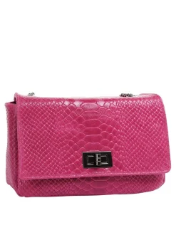 Cluty Damen Umhängetasche in pink