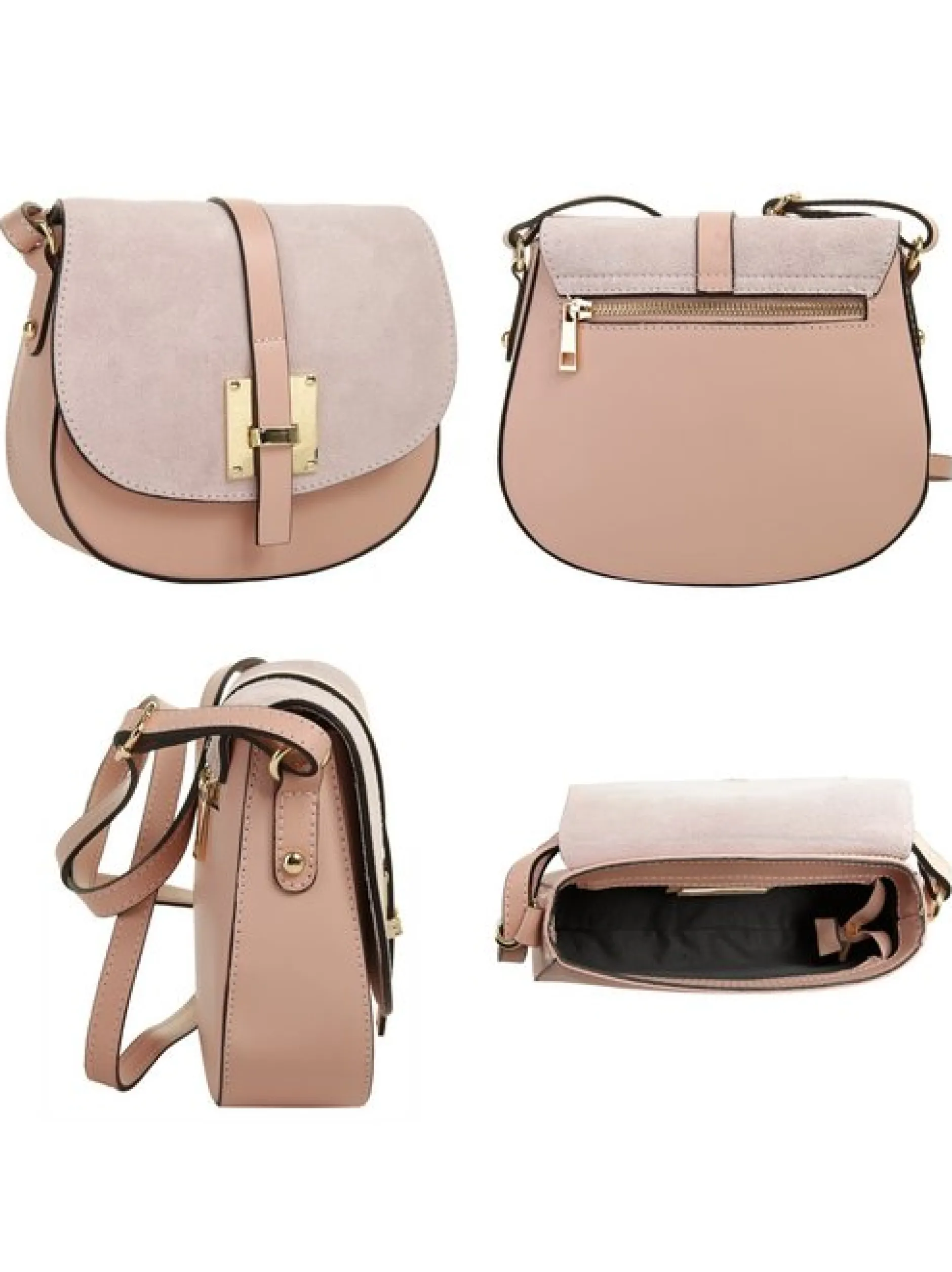 Cluty Damen Umhängetasche in rosa