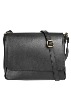 Cluty Damen Umhängetasche in schwarz