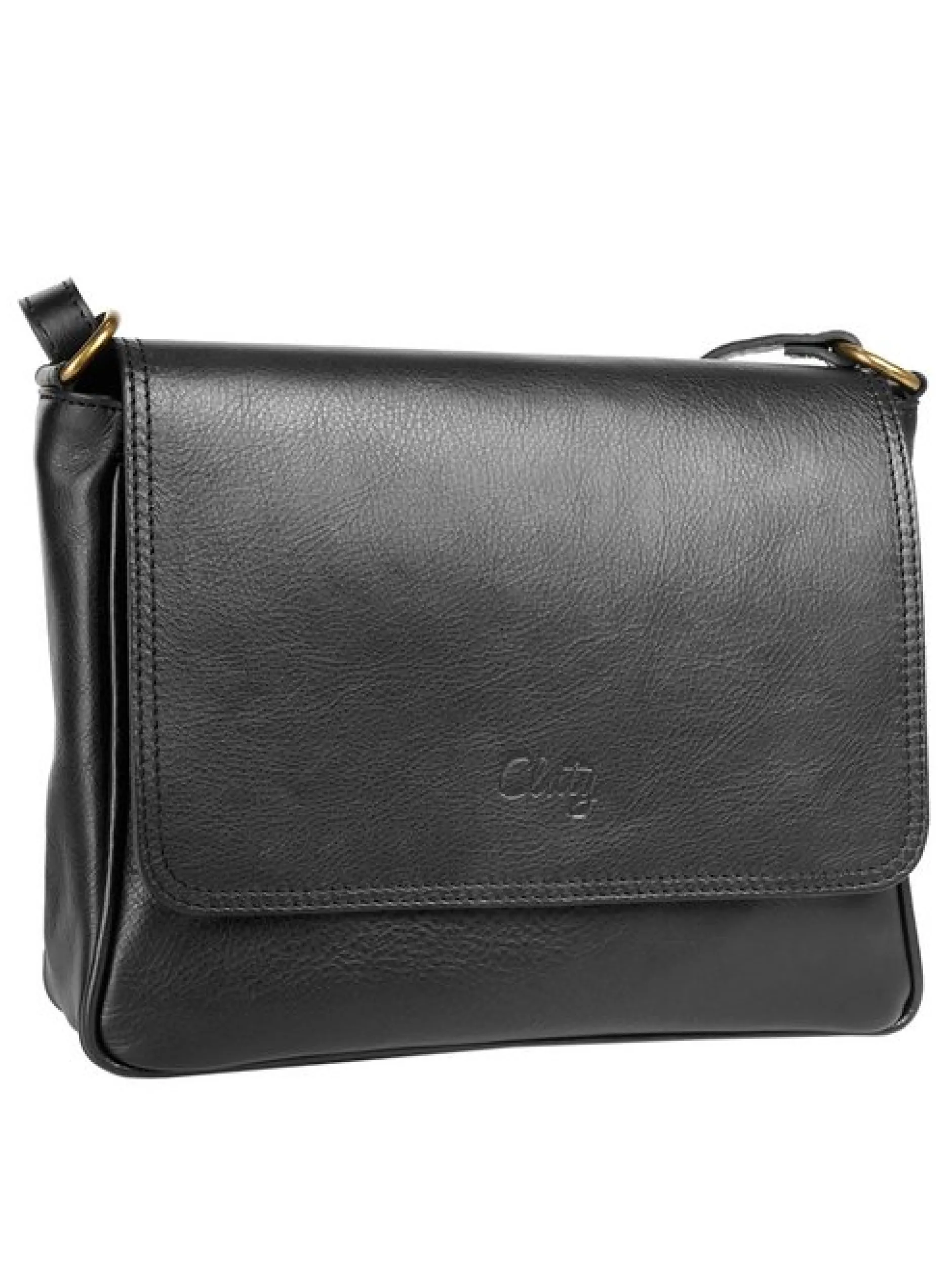 Cluty Damen Umhängetasche in schwarz