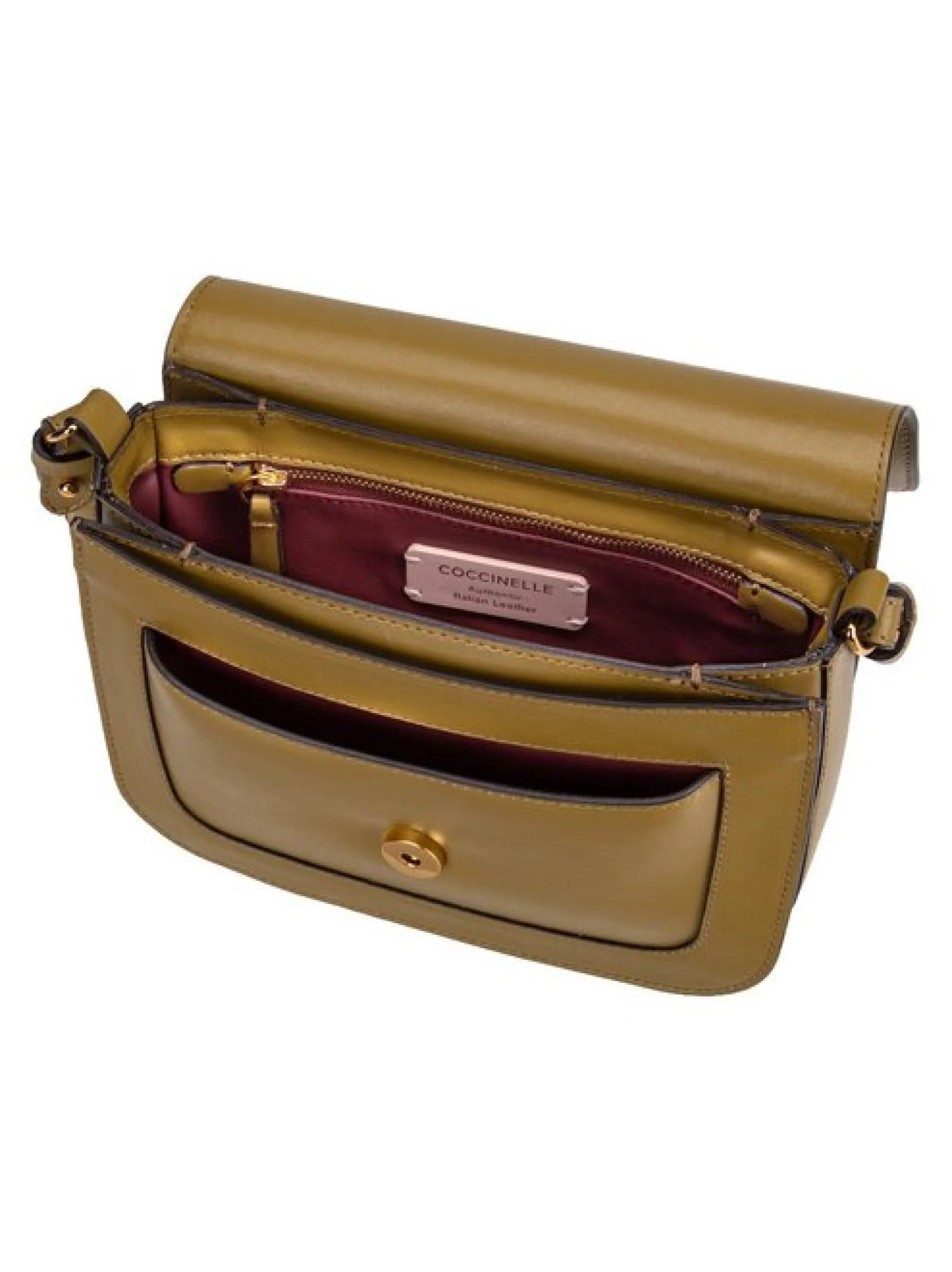 Coccinelle Damen Bodybag - C-Me Calf in grün
