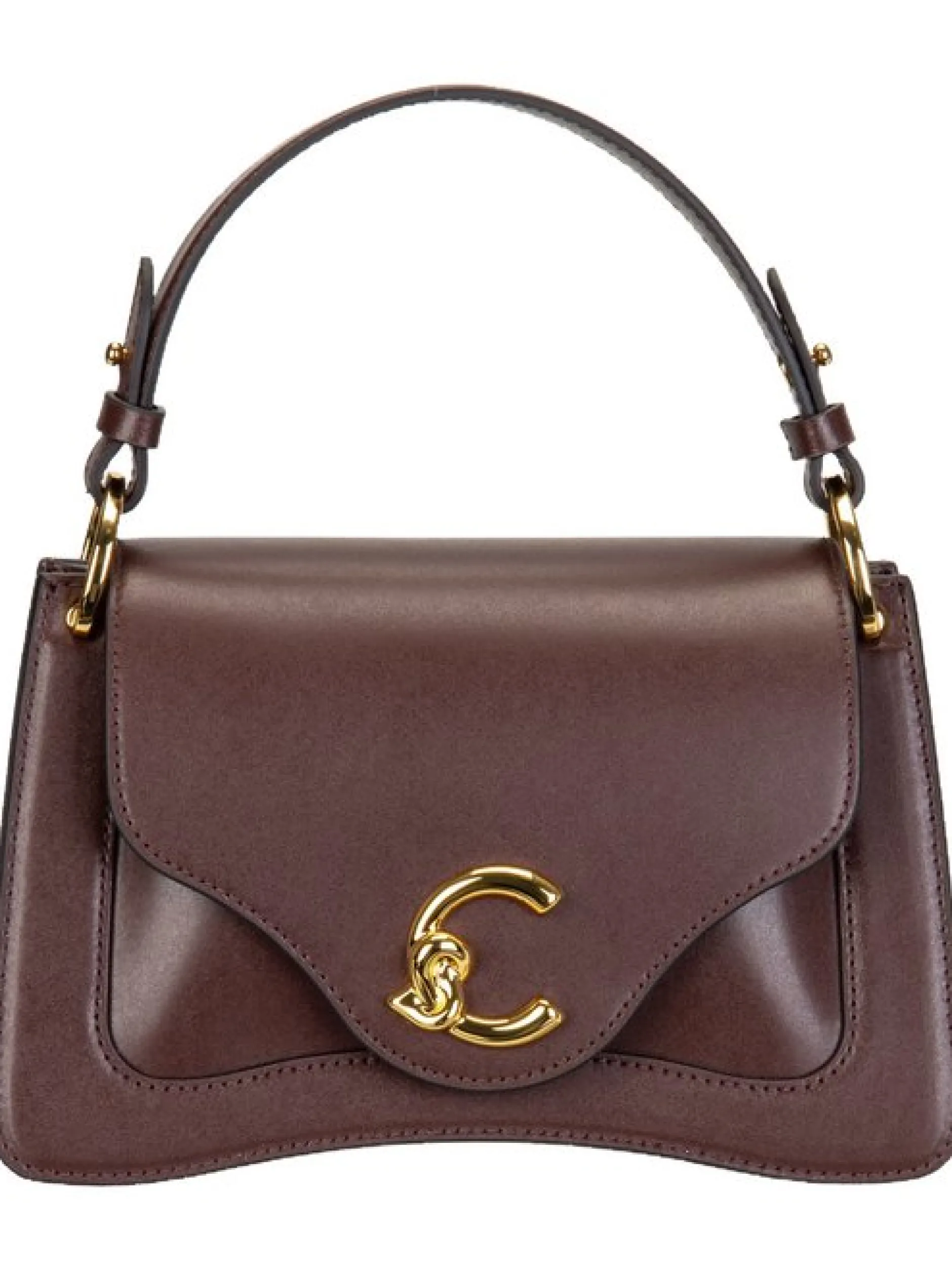 Coccinelle Damen Handtasche - Coccinelle C-Me Calf in mocca