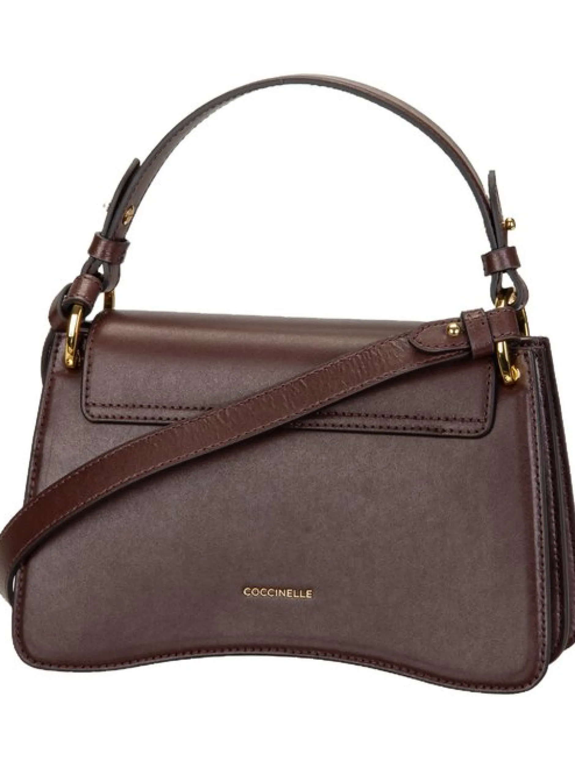 Coccinelle Damen Handtasche - Coccinelle C-Me Calf in mocca