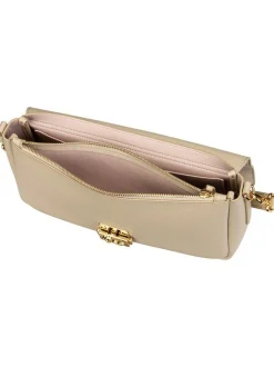 Coccinelle Damen Schultertasche - C-Me Lock in beige