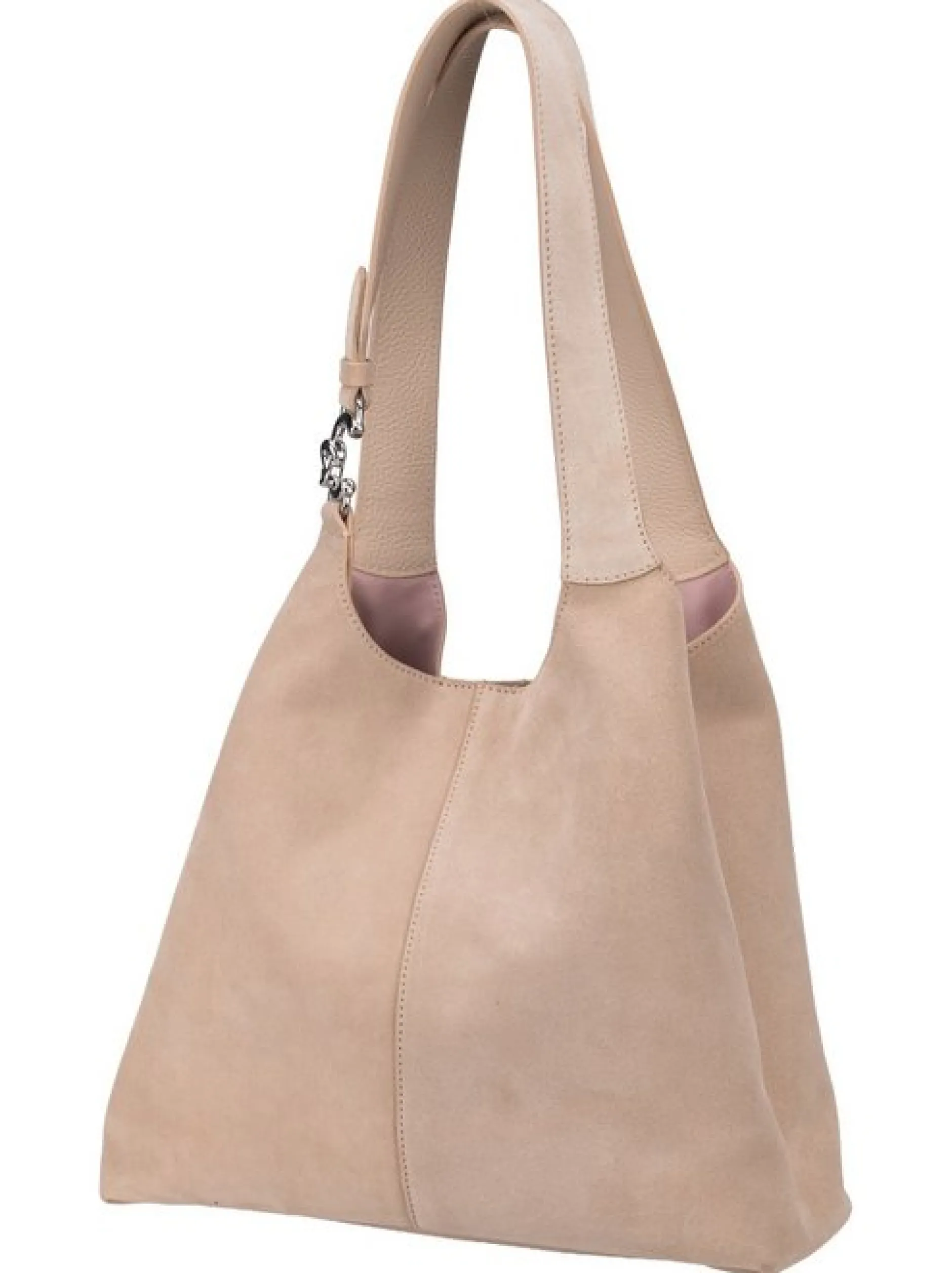 Coccinelle Damen Shopper - C-Easy Suede in braun