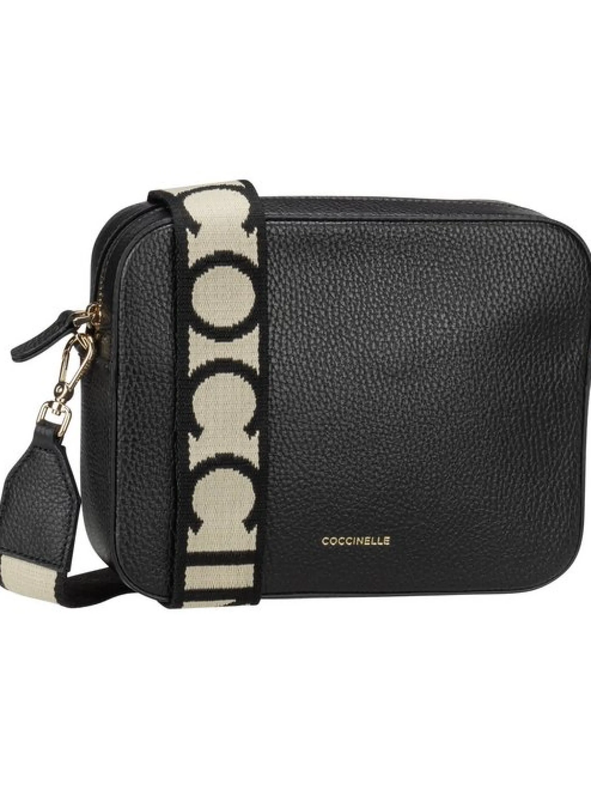 Coccinelle Damen Umhängetasche - Tebe 55M3 in schwarz