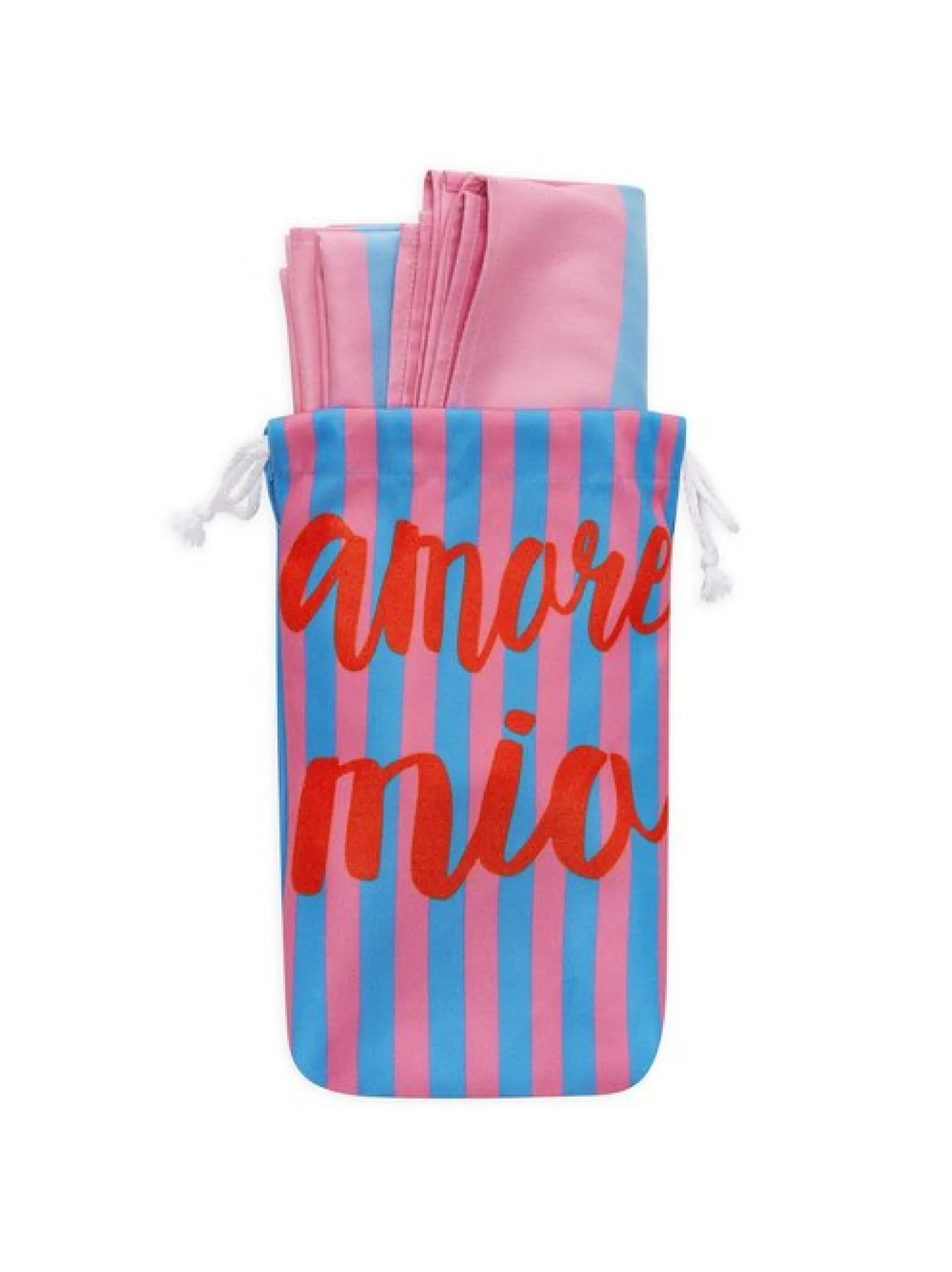 Codello Damen Strandtuch in blau pink