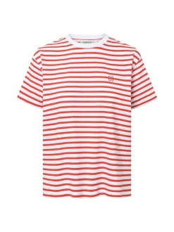 Codello Damen T-Shirt in rot - Ausschnitt: Rundhals