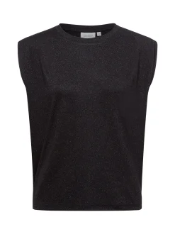 comma casual identity Damen Blusenshirt in schwarz