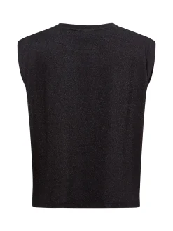 comma casual identity Damen Blusenshirt in schwarz